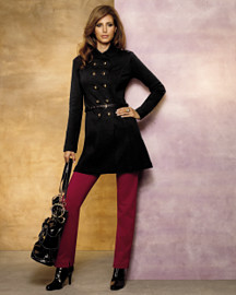 double knit coat