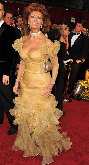 Sophia Loren at the Academy Awards
