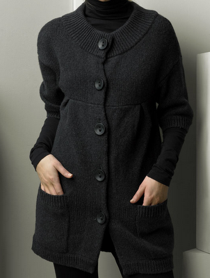Vince crimped yarn bubble coat