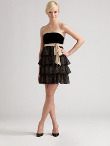 strapless-coctail-tiered