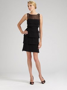 tiered-silk-chiffon-sheath