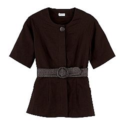 brown blazer
