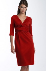 ponte knit dress