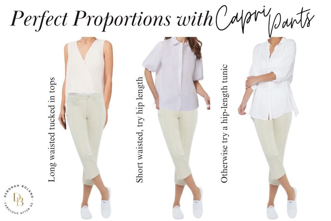 How to wear capris or cropped pants - your complete guide