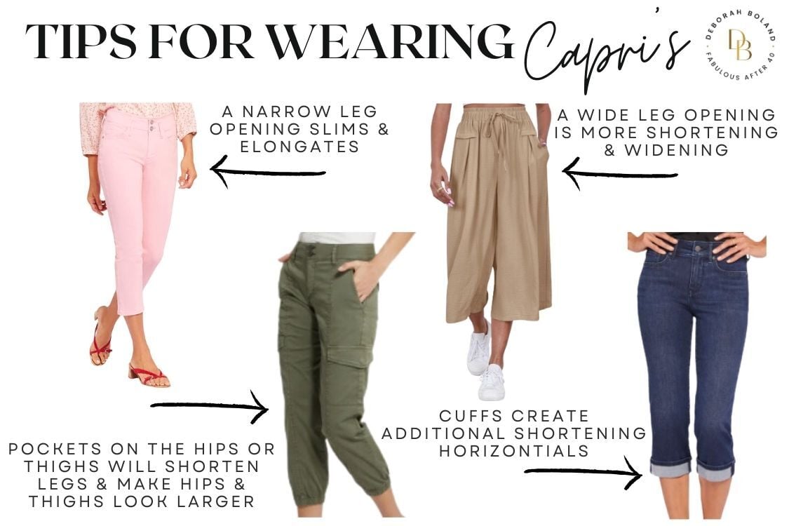 How To Wear Capris Or Cropped Pants Your Complete Guide