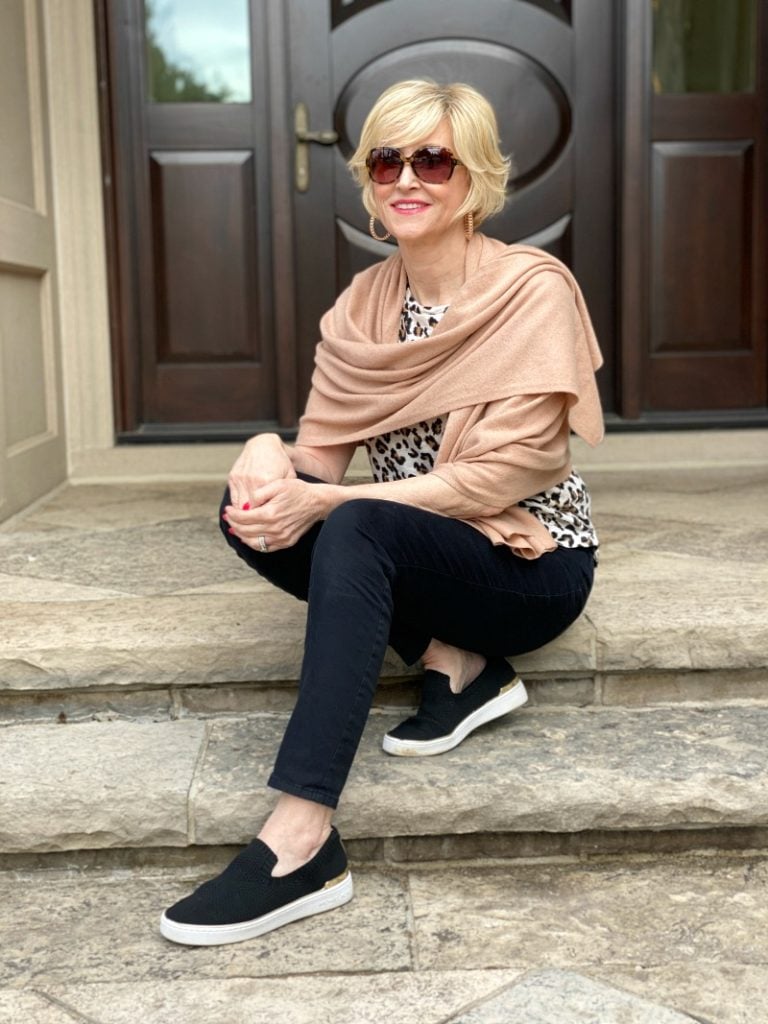 cashmere wrap Deborah Boland