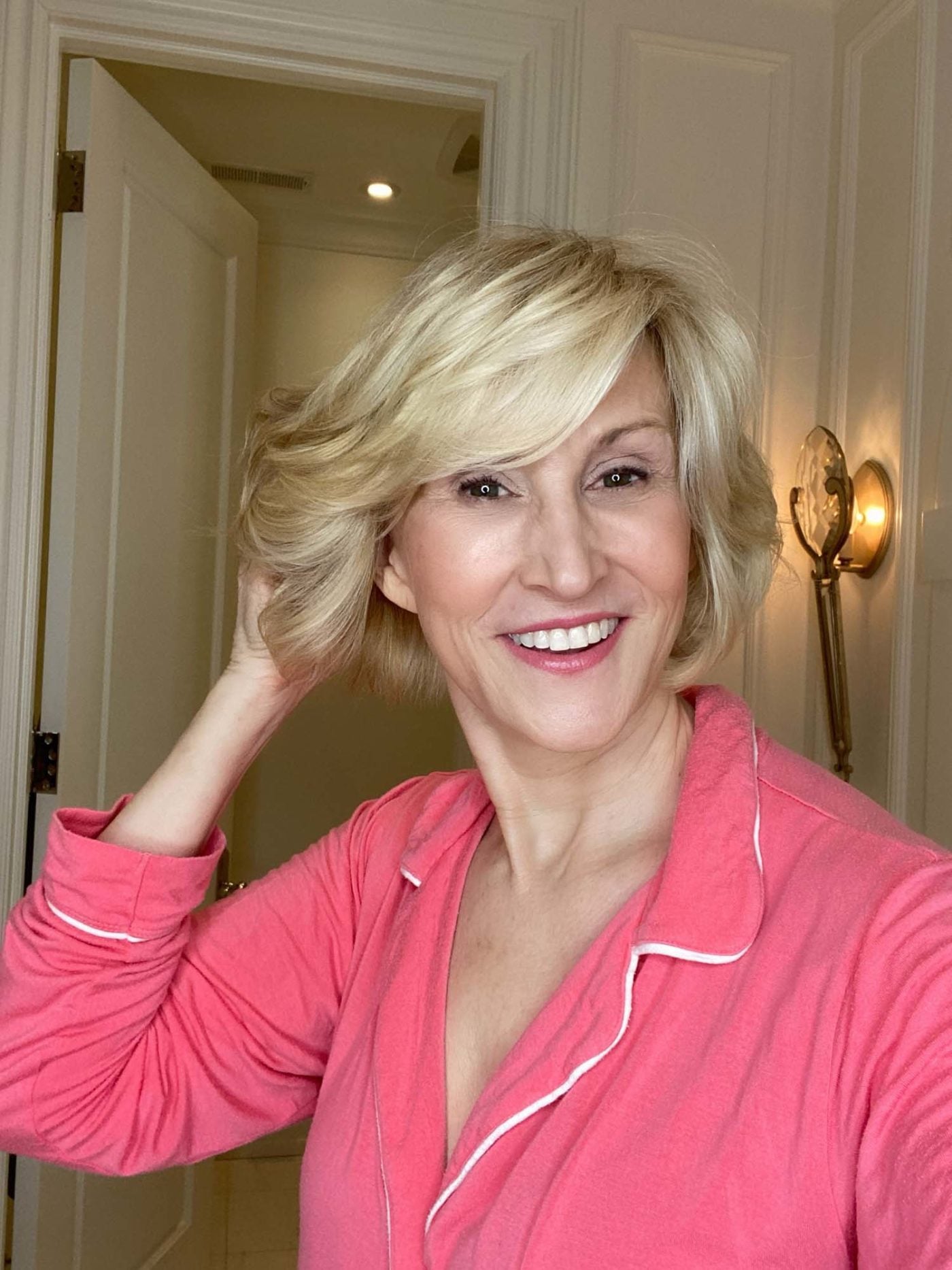 shiny hair Deborah Boland