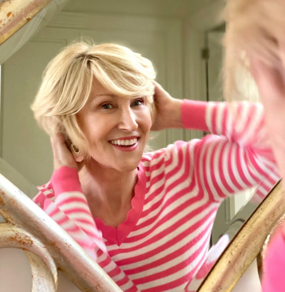 Short haircut Deb