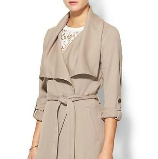 relaxed trench coat