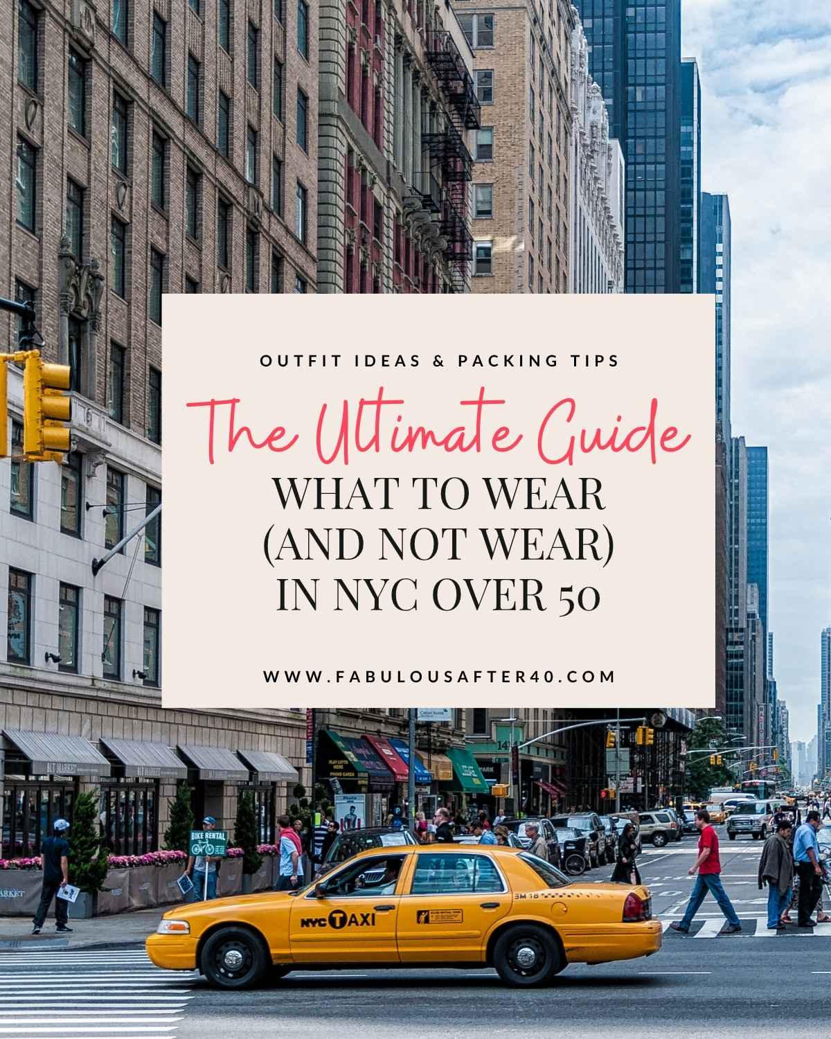 What to Wear and Pack for New York City Over 50