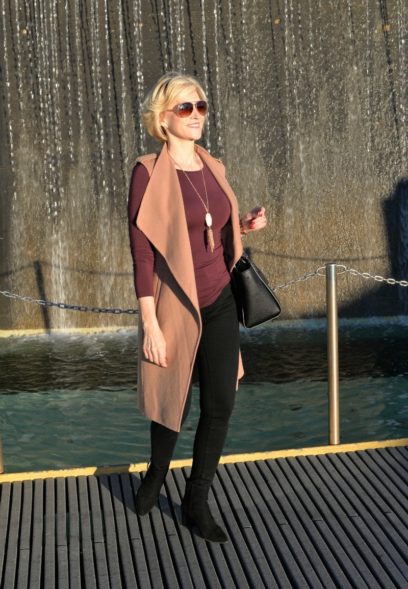 How to Style a Long Vest: Two Easy and Fabulous Looks - Fabulous after 40