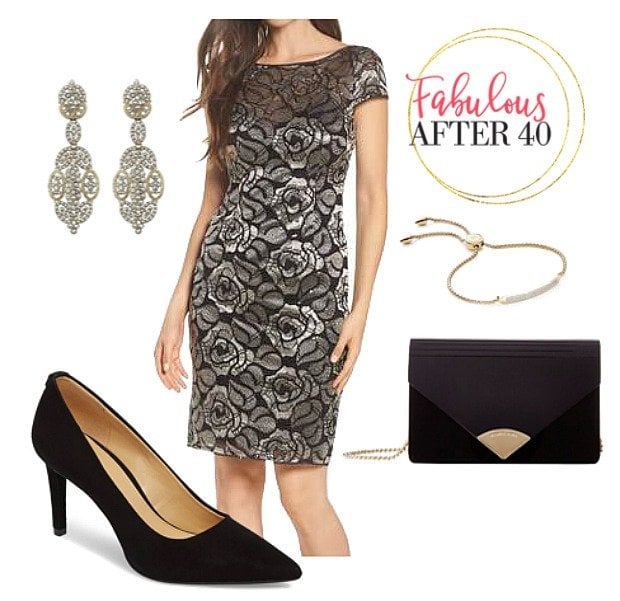 NYE Black and Silver Dress