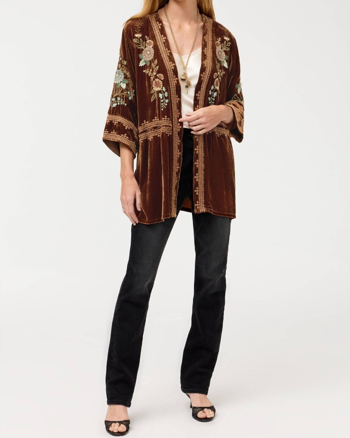 Johnny Was Wide Hem Kimono