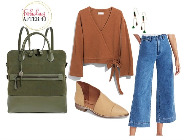 Backpack Purse - Olive Suede