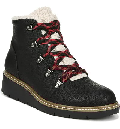 waterproof booties shearling