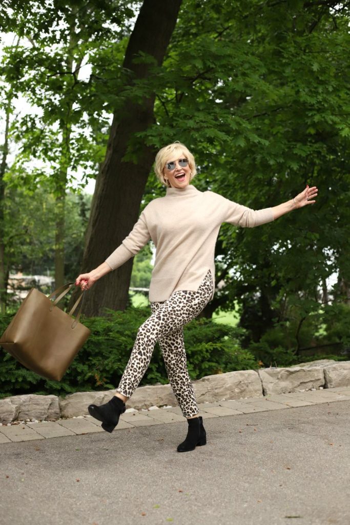 leopard print pants