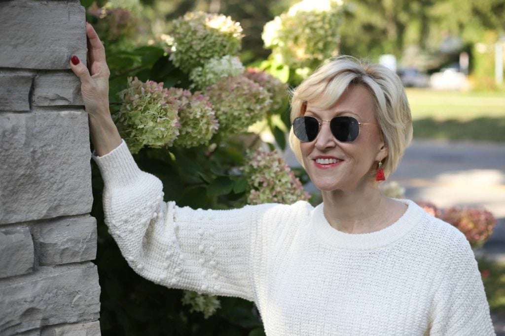 madewell bobble sweater