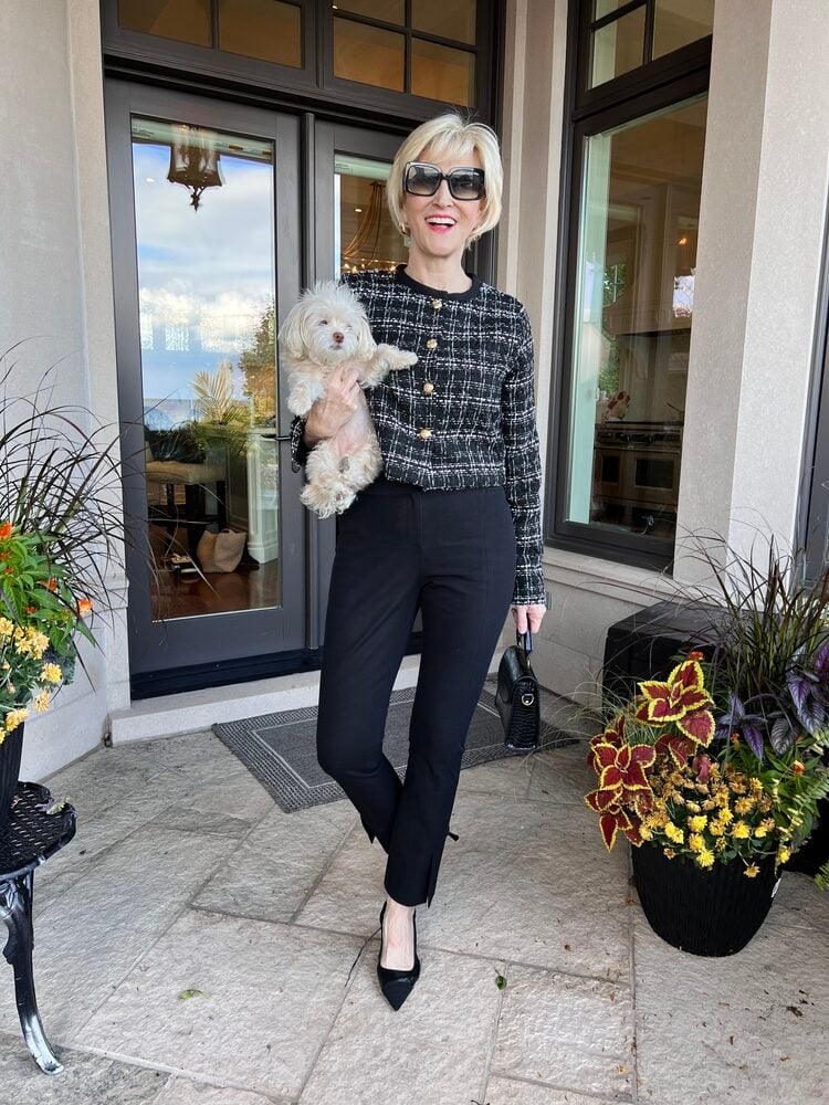 lady jacket outfit