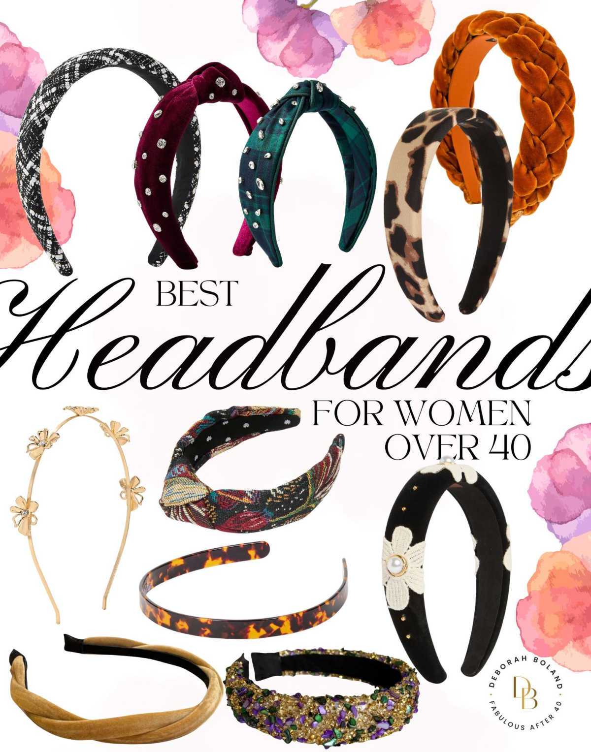 Headbands for women over 40 