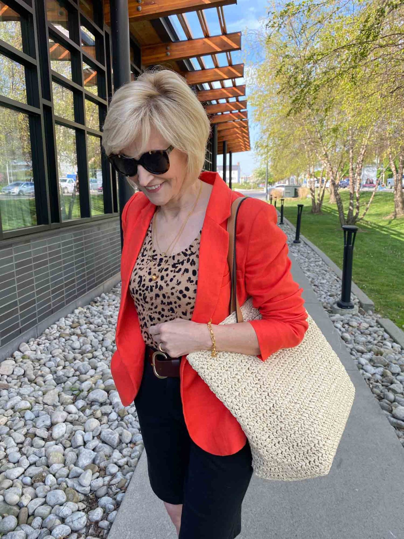 A Classy Way to Wear Shorts Over 50