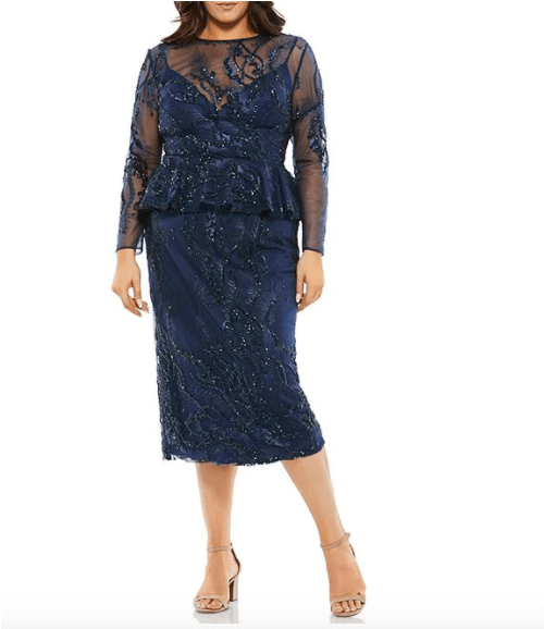 Slimming, Elegant Plus Size Mother Of The Bride Dresses