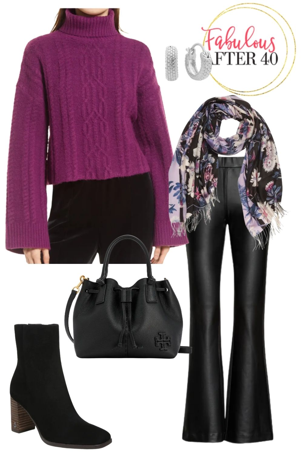 How to Style Black Flare Pants 3 Slimming Outfits