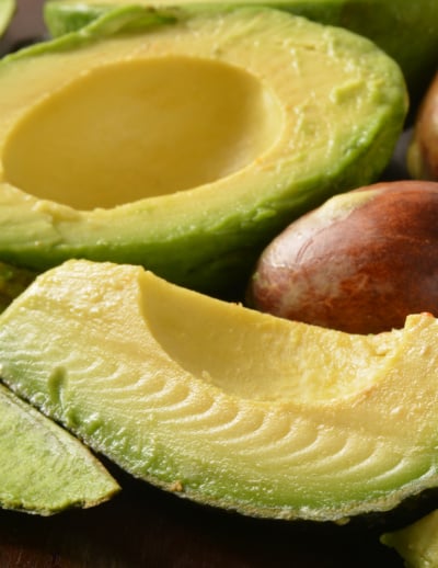 slices of avacado