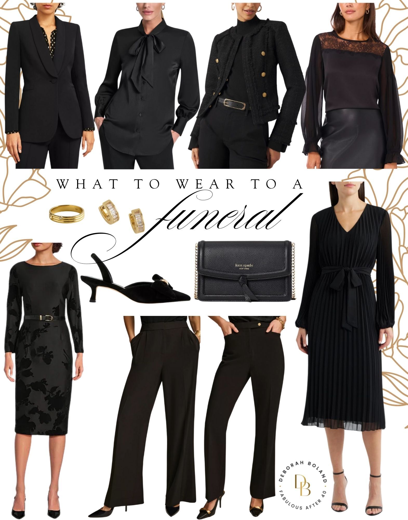Funeral Outfits For Women 17 Ideas What To Wear To Funeral 1120x1118