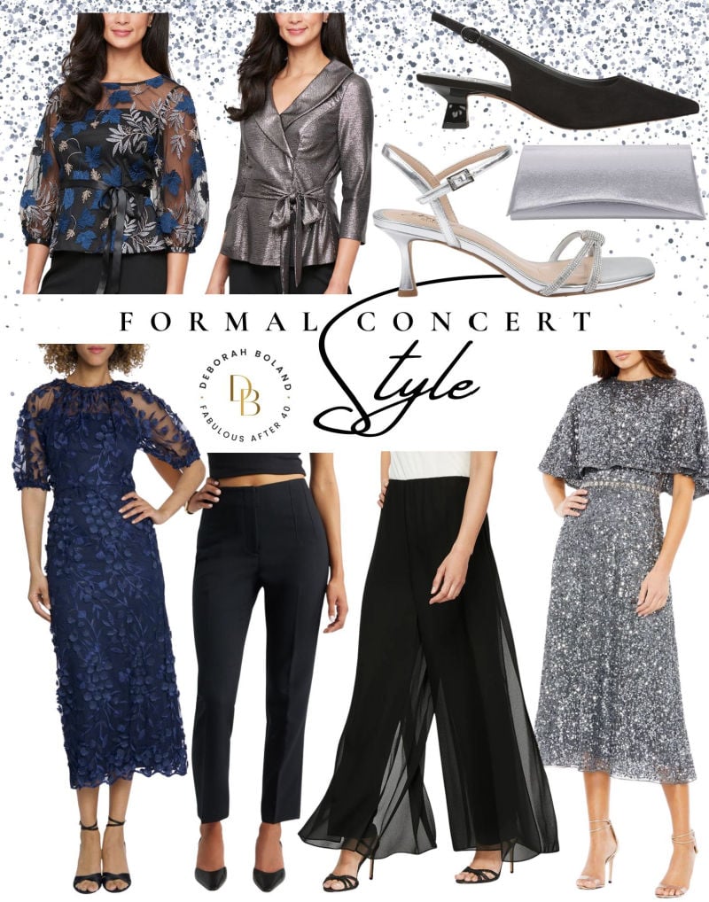 what to wear to a formal concert - outfit ideas