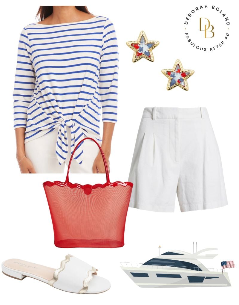 Nautical Look | What to Wear on the Fourth of July