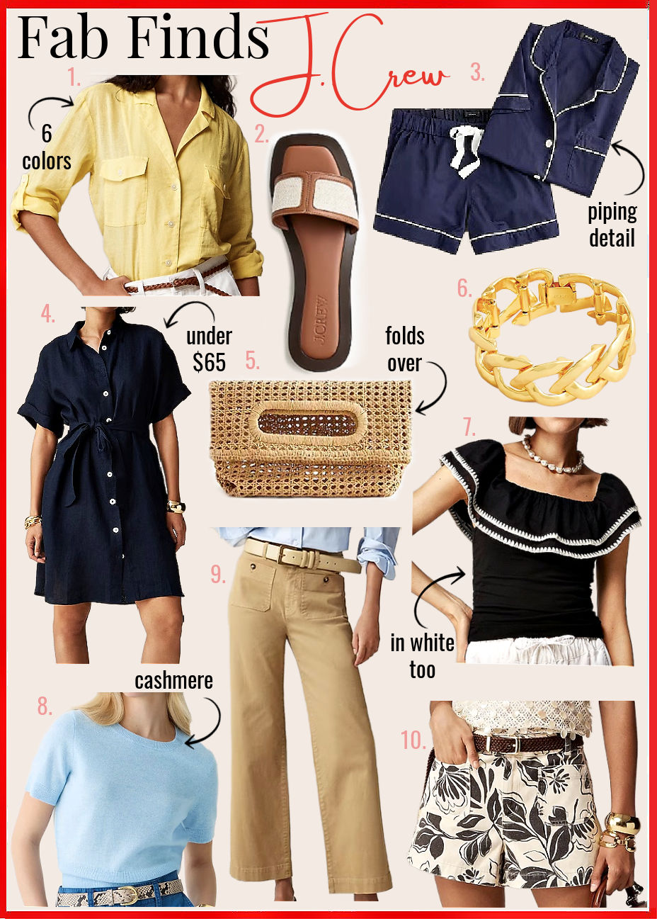 7/19/24 J.Crew Fab Finds