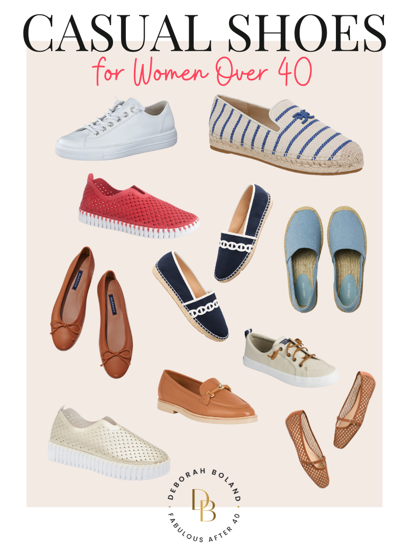 Casual Spring Shoes for Women Over 40