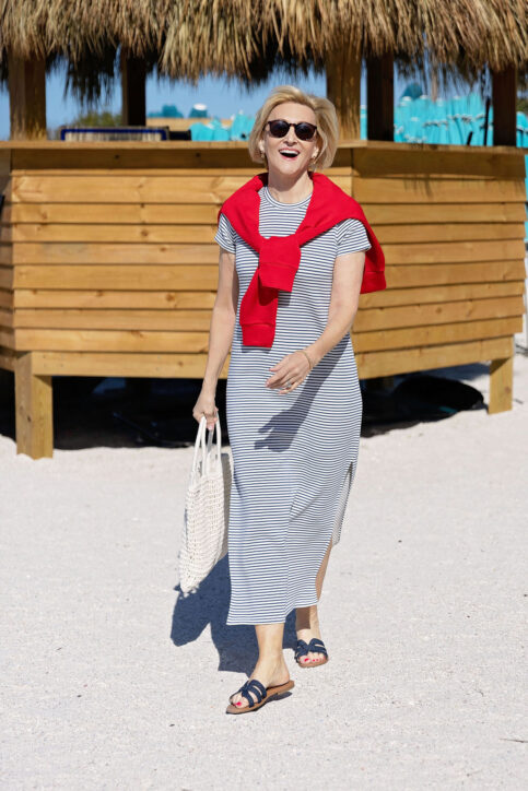 SHORE VACAYS WOVEN MAXI DRESSS main image 0