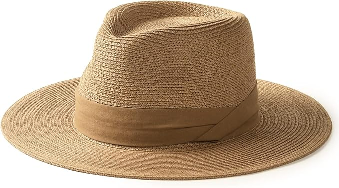 Wide Brim Fedora Hat Comfortable Sandals (with Arch Support)