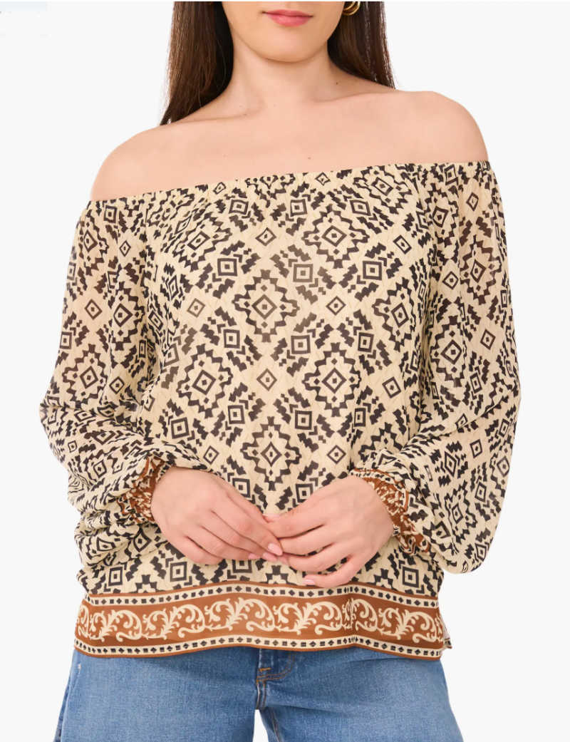 Off-the-Shoulder Blouse