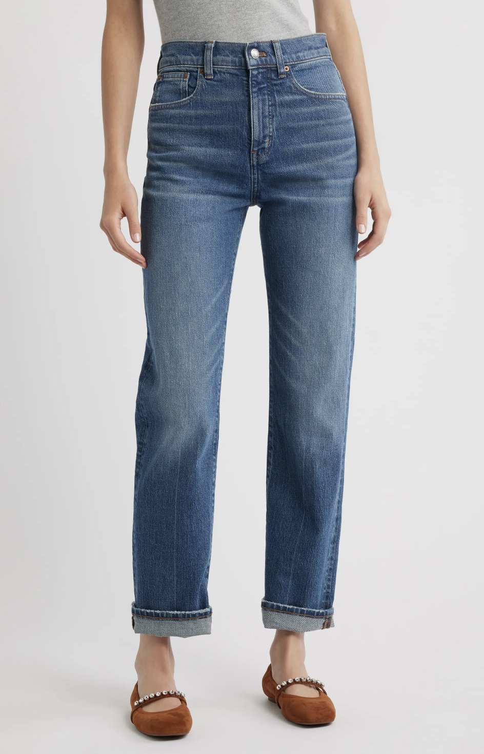 BEST HIGH WAIST PANTS JEANS FOR WOMEN OVER 40