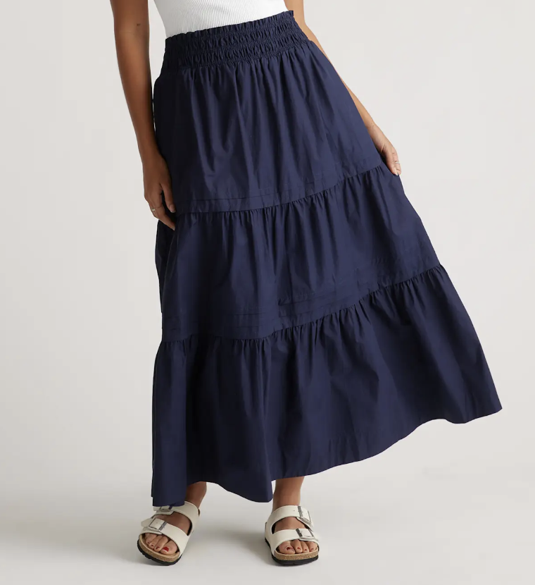 Tiered Midi Skirt to Wear in the South of France