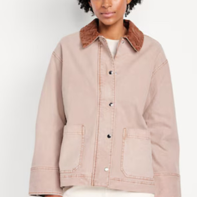 OLD NAVY CANVAS BARN JACKET