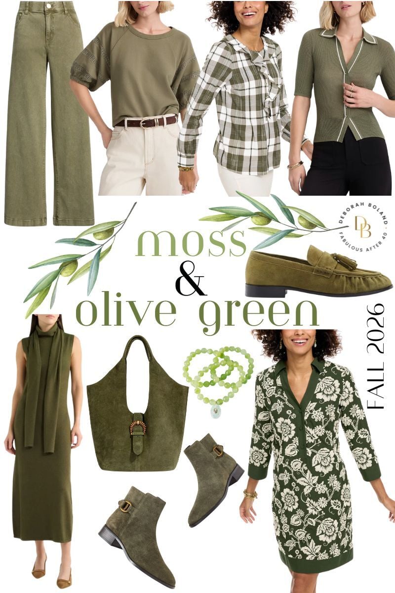 Fall colors 2026 Moss & Olive Green