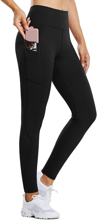 FLEECE LEGGINGS WITH POCKET