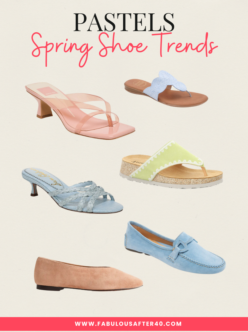 2026 Modern Shoe Trend for Spring and Summer: Pastels