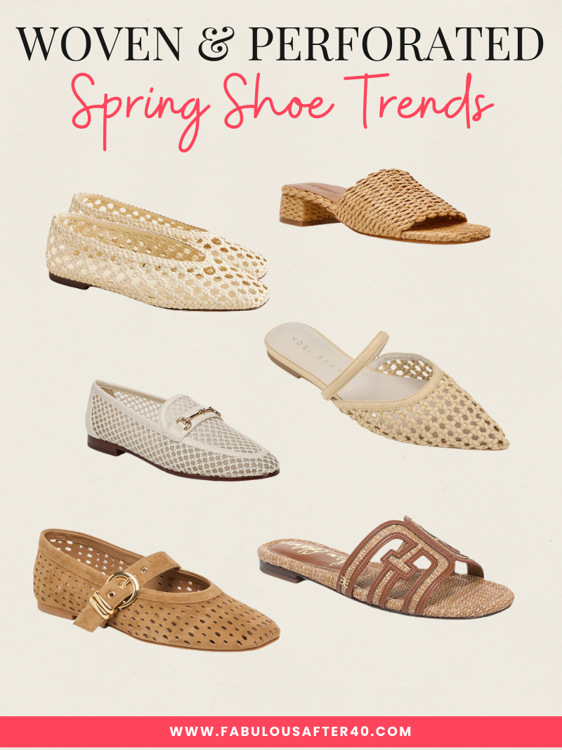 2026 Modern Shoe Trend for Spring and Summer: Woven and Perforated