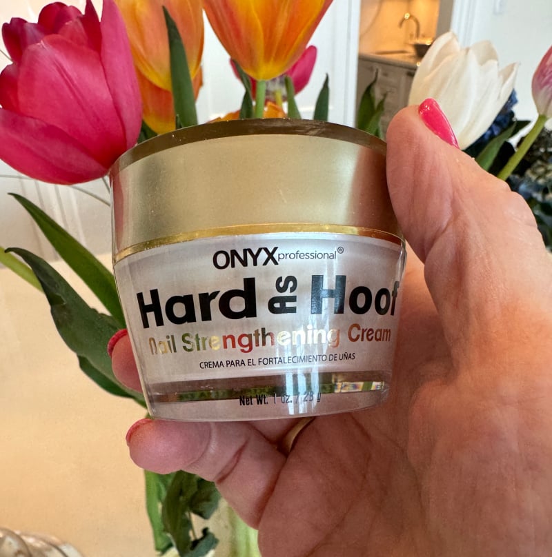 Hard as Hoof nail cream for weak, thin nails