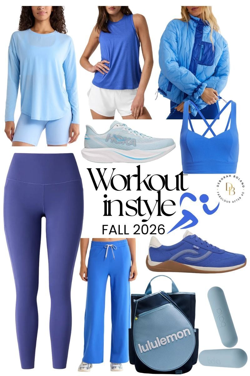 Electric Blue Workout wear Fall 2026