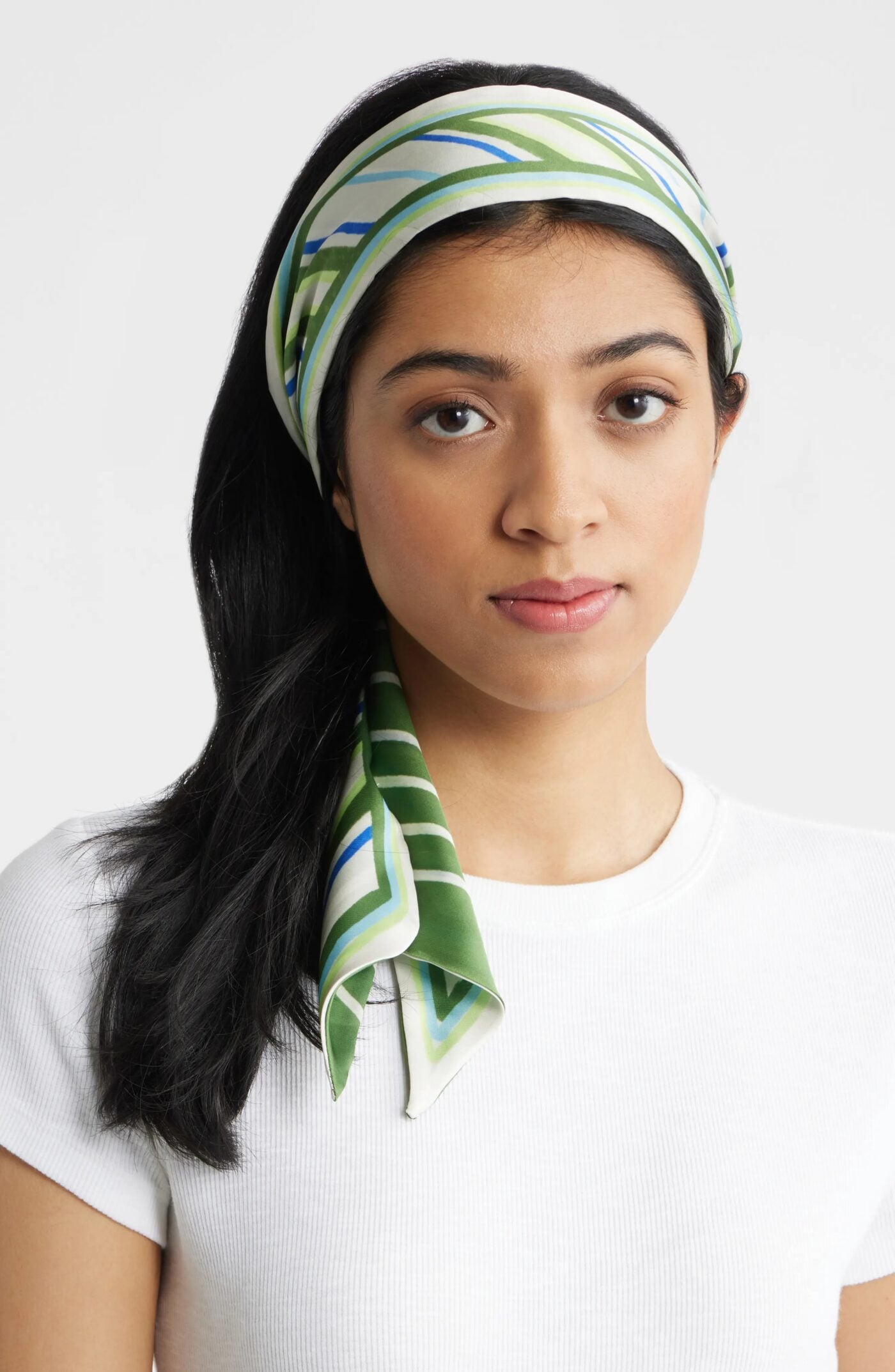 Satin Skinny Scarf
