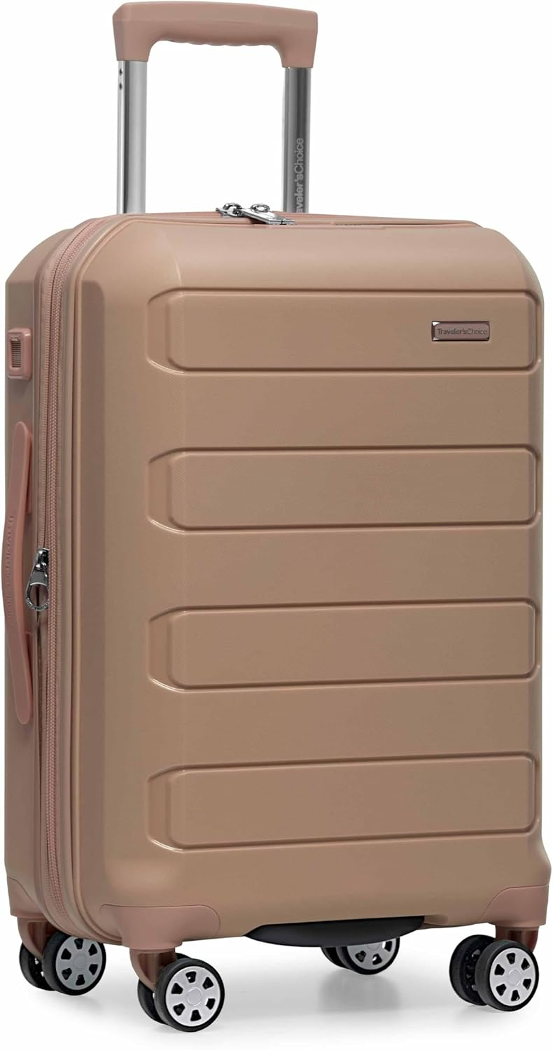 Budget-Friendly Pick: Traveler's Choice Pagosa Hardshell Expandable Luggage
