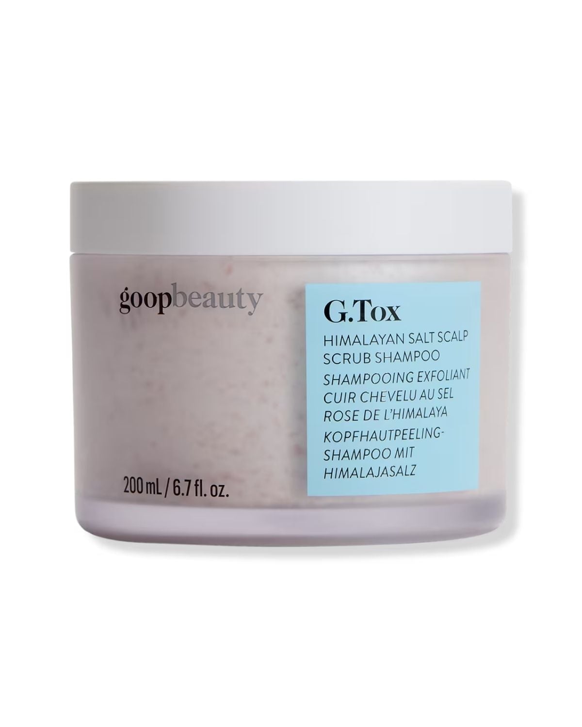 Best for an Oily Scalp: Goop G.Tox Himalayan Salt Scalp Scrub Shampoo