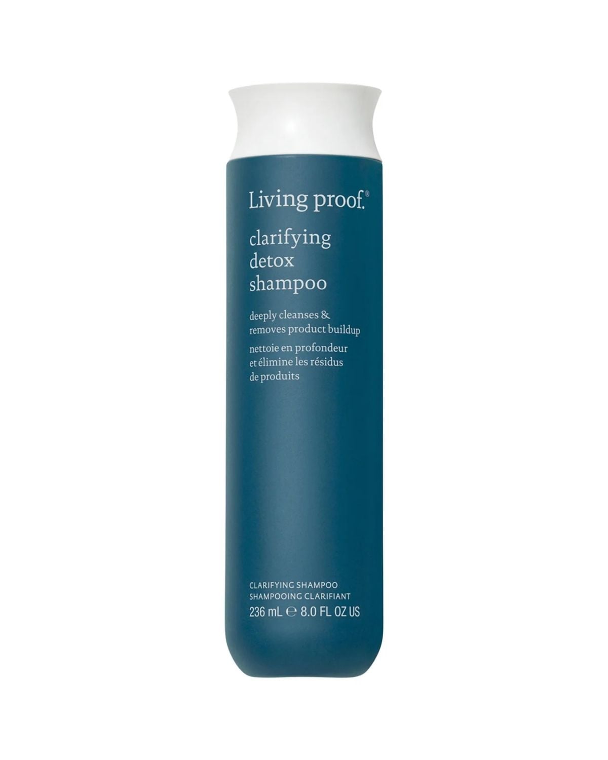 Best for Color-Treated Hair or Grey Hair: Living Proof Clarifying Detox Shampoo
