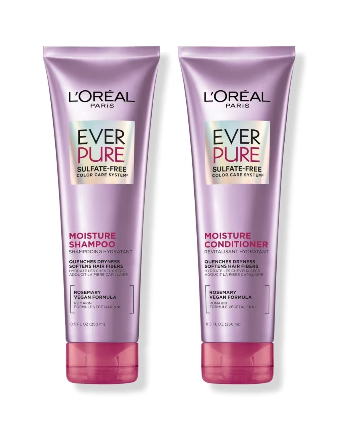 L'Oréal Paris EverPure Moisture: Best Drugstore Shampoo and Conditioner for Color-Treated Hair