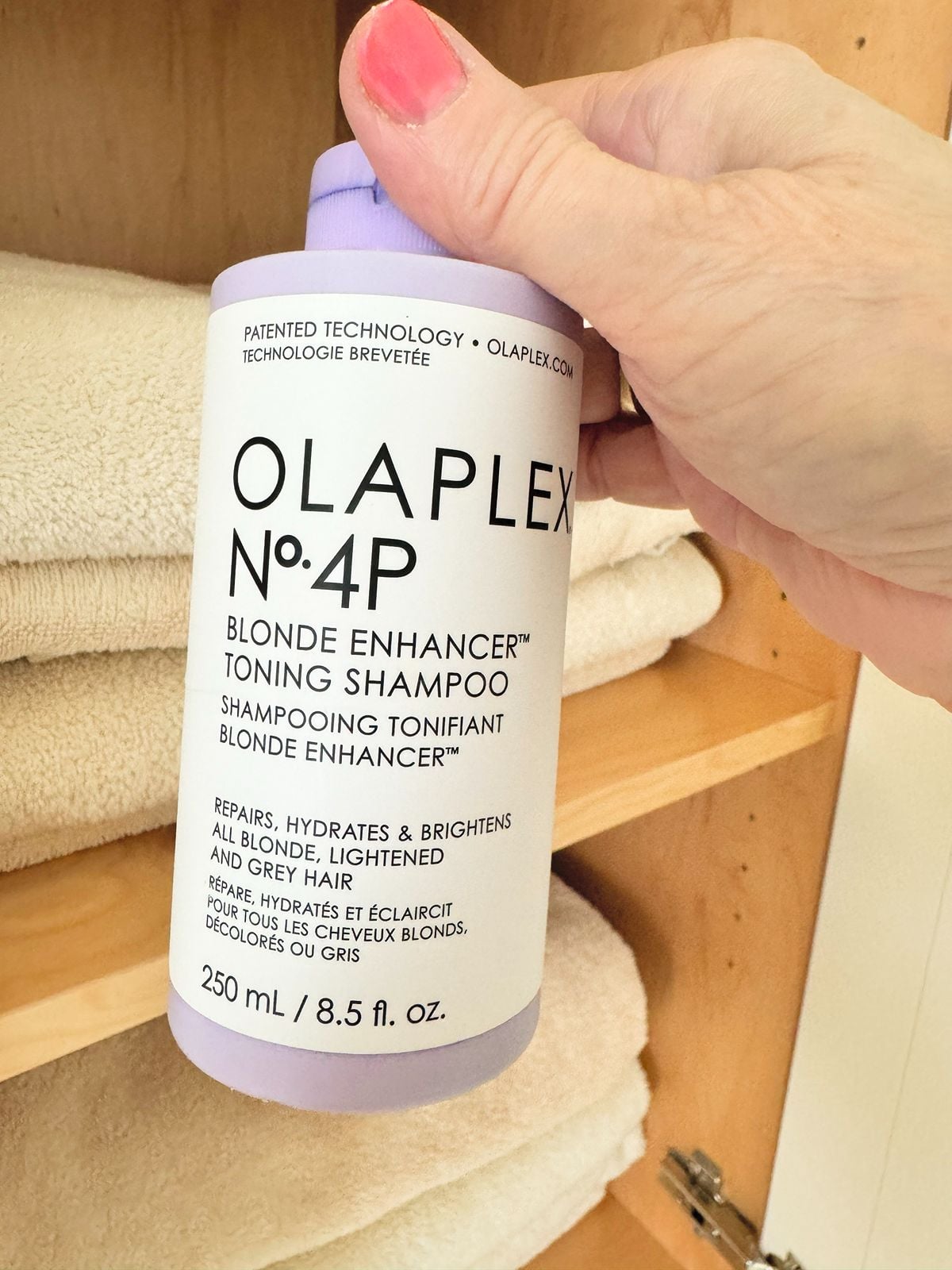 Olaplex No. 4P Blonde Enhancer: Best Purple Shampoo for Color-Treated Hair